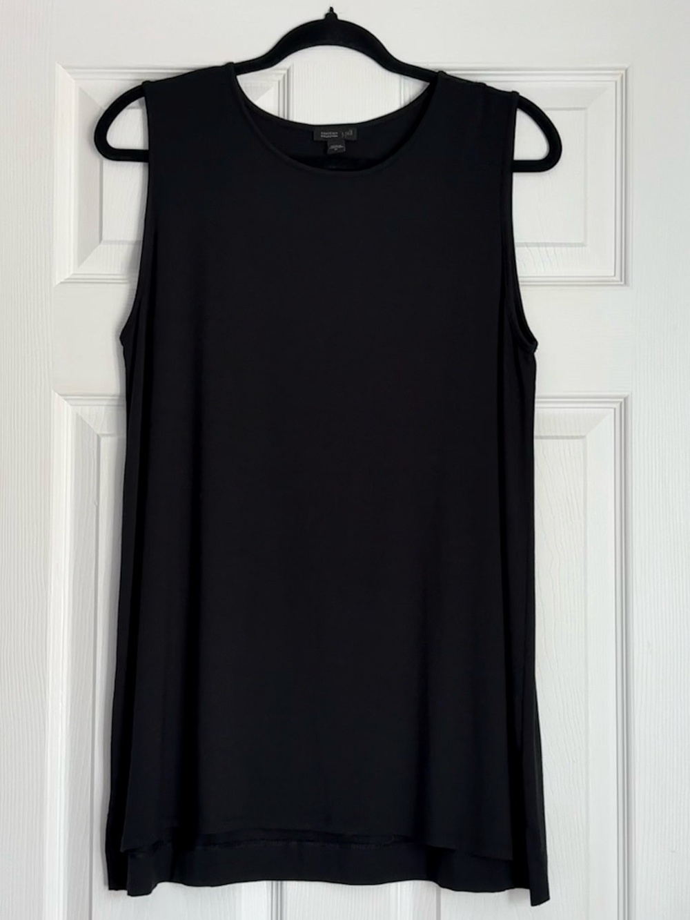 J. Jill Black Sleeveless Tank Top, M